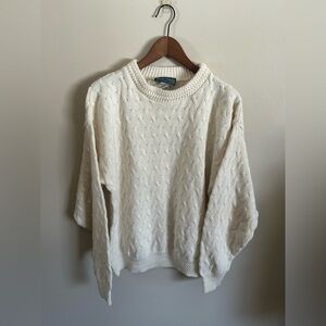 Vintage | Kenneth Roberts Off-White Knit Sweater